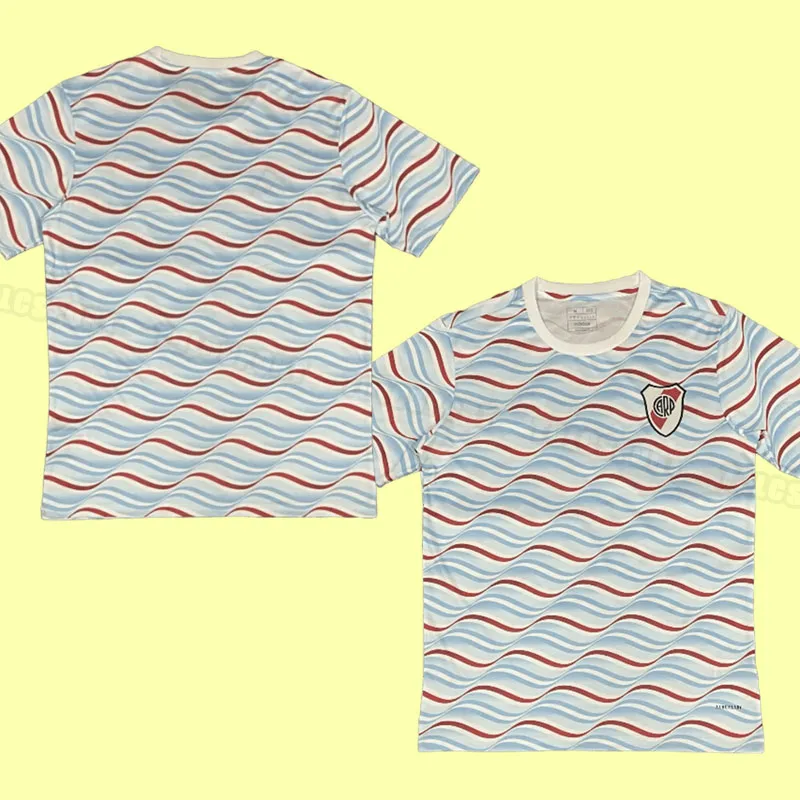 River Plate /25 Third Kit Black Soccer Jersey, Men's Football Shirt,  Carrascal, Romero, De La Cruz, Training Pre-Match