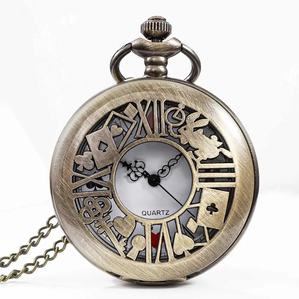Montre De Poche (pocket Watch) à Quartz, Finition Bronze - Occasion