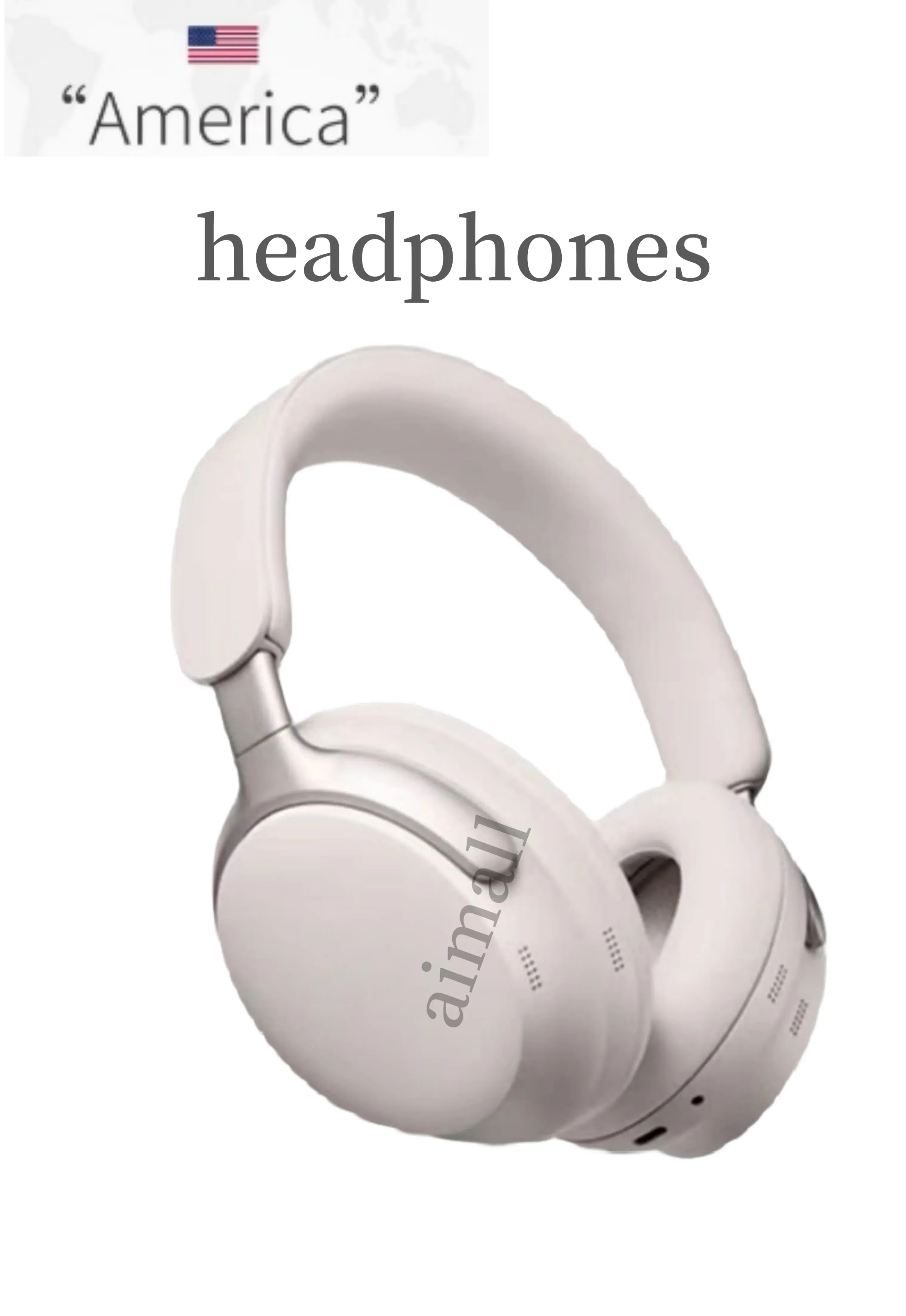 Wireless Headphones Big Headphones With Mic QC55 Wireless