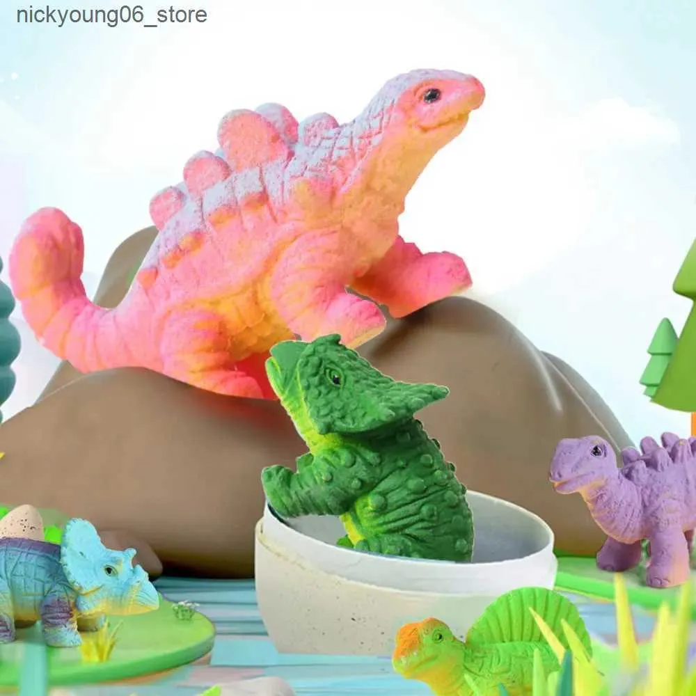 Kidoy Growing Dinosaur Egg Toy Set: Fun Hatching Dino Egg Toy for Kids ...