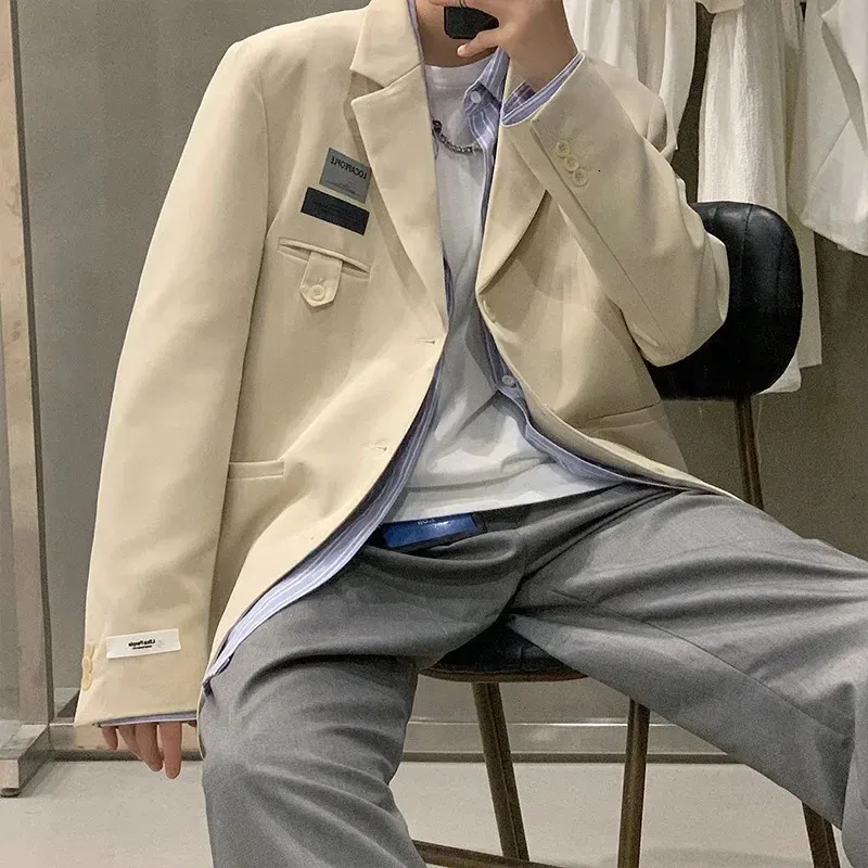 Suit Casual Preppy Outfits For Guys Preppy Western Style Jacket