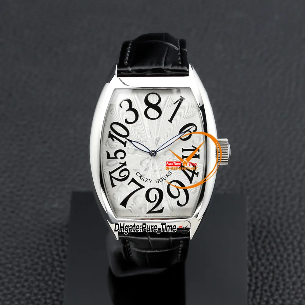 Crazy Hours Men's Luxury Timepieces | 39mm White Dial... From Pure_time ...