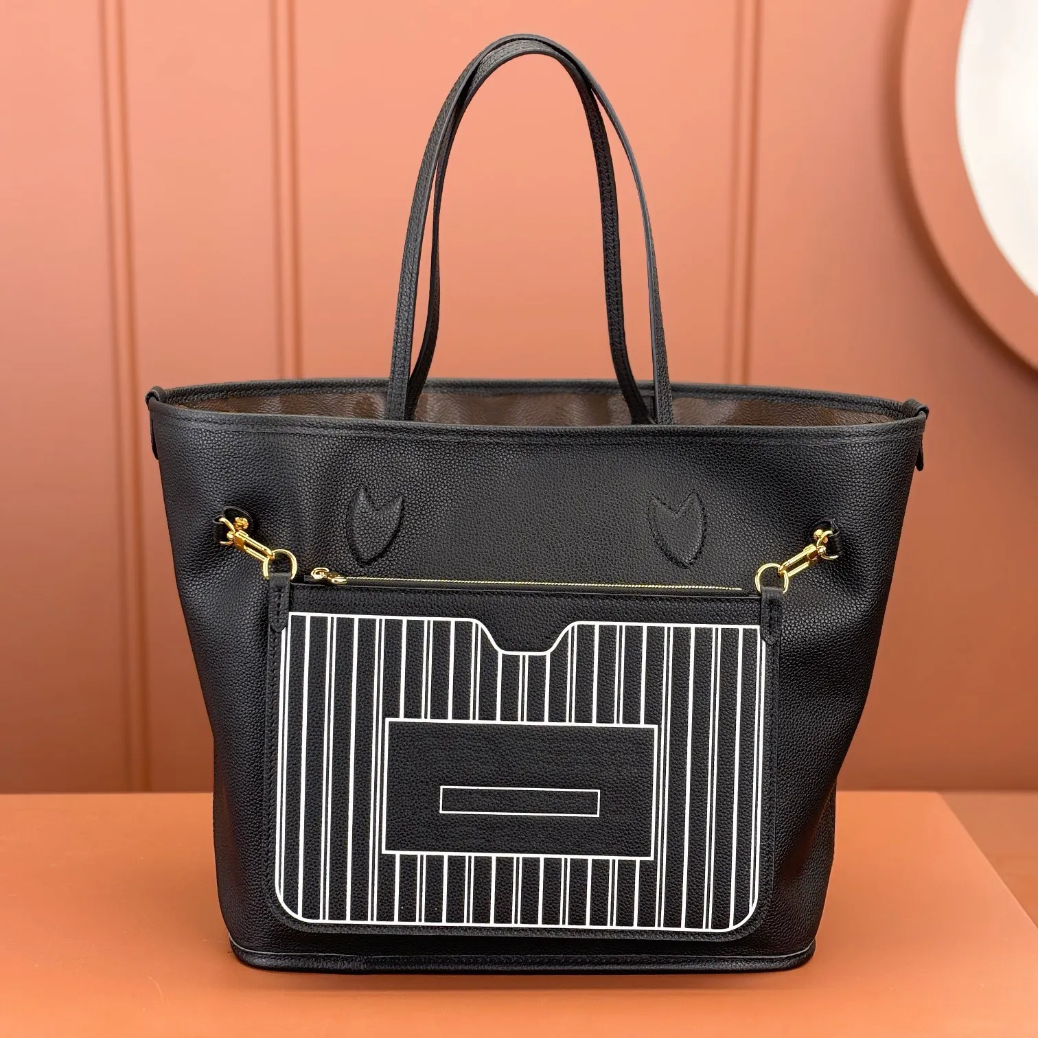 High Quality Designer Mommy Bag Tote For Women Classic Flower Design