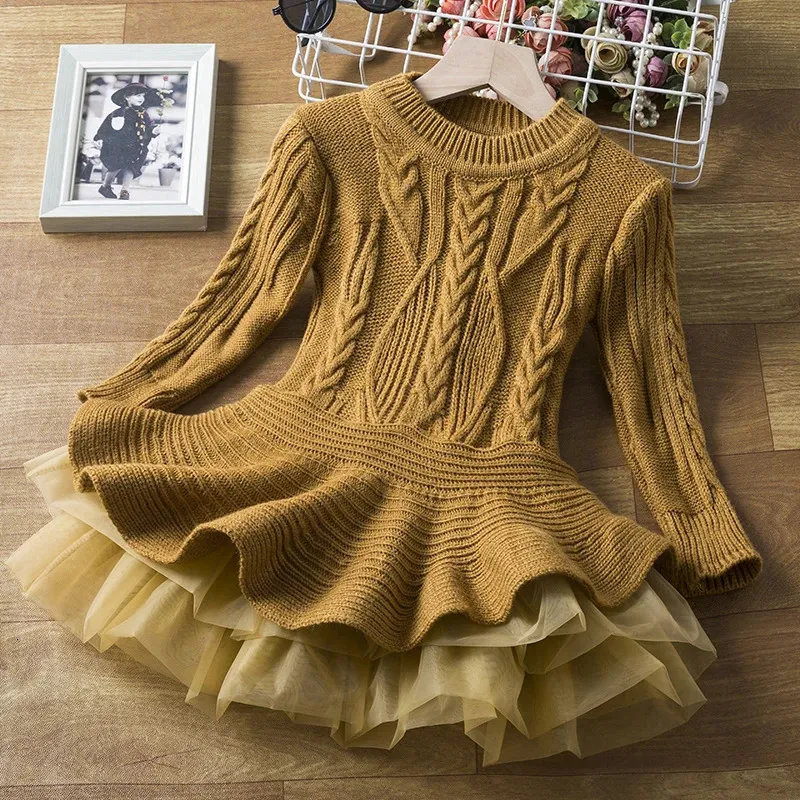 girls winter party dress Girls Winter Party Dress Girls Christmas Comfortable Outfit