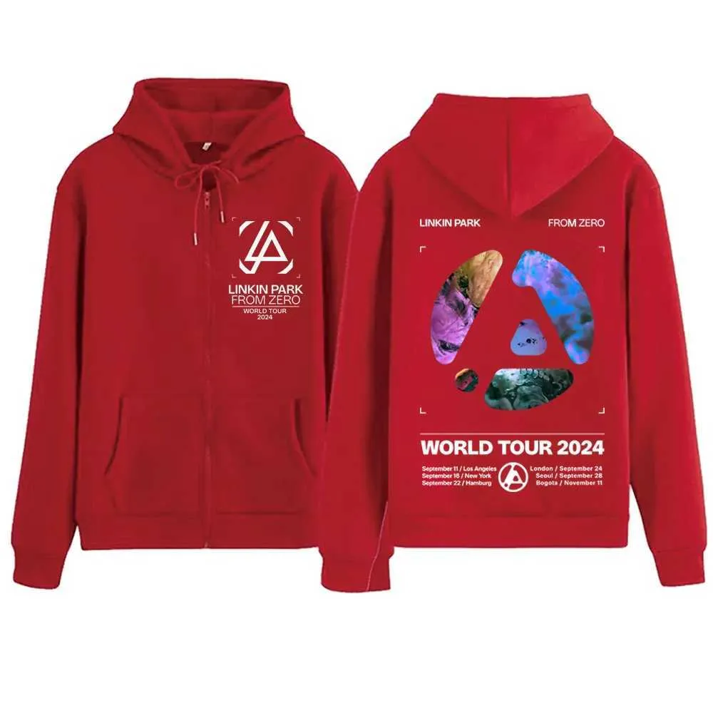 Linkin Park From Zero World Tour Mens Hoodie Harajuku