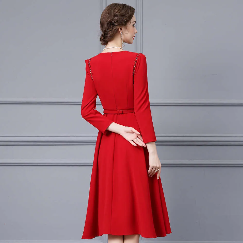 chinese dress ladies Elizabeth K GL2892 - Long A-Line Dress main image 1