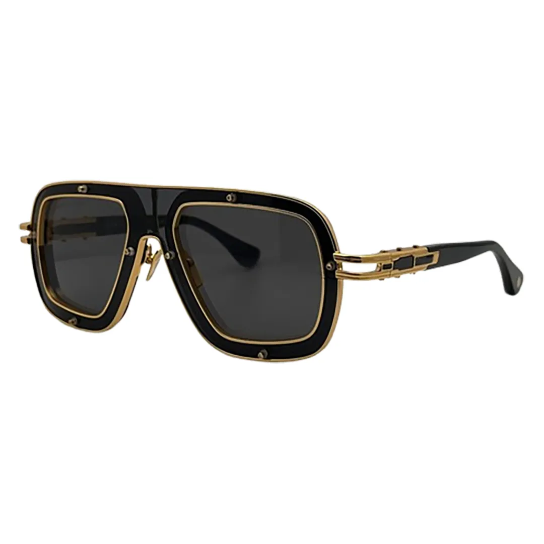 Occhiali Da Sole Quadrati Classici Uomo Donna - Lenti UV400 Leggeri - Design Rettangolare Vintage - 5