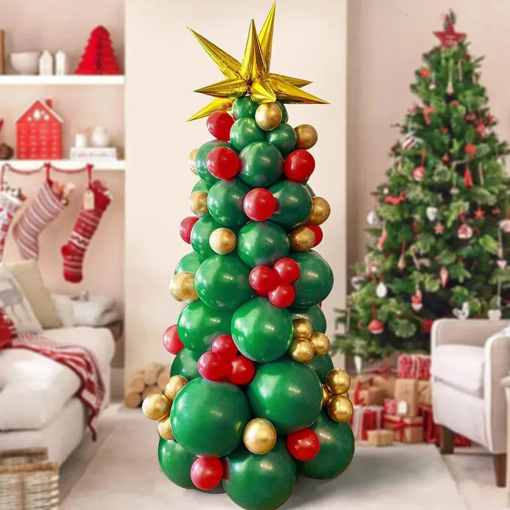 30 Stück Weihnachts-Folienballons – Zuckerstangen, Geschenke & Süßigkeiten Deko | Wiederverwendbar, Festlich, Perfekt Für Party-Deko