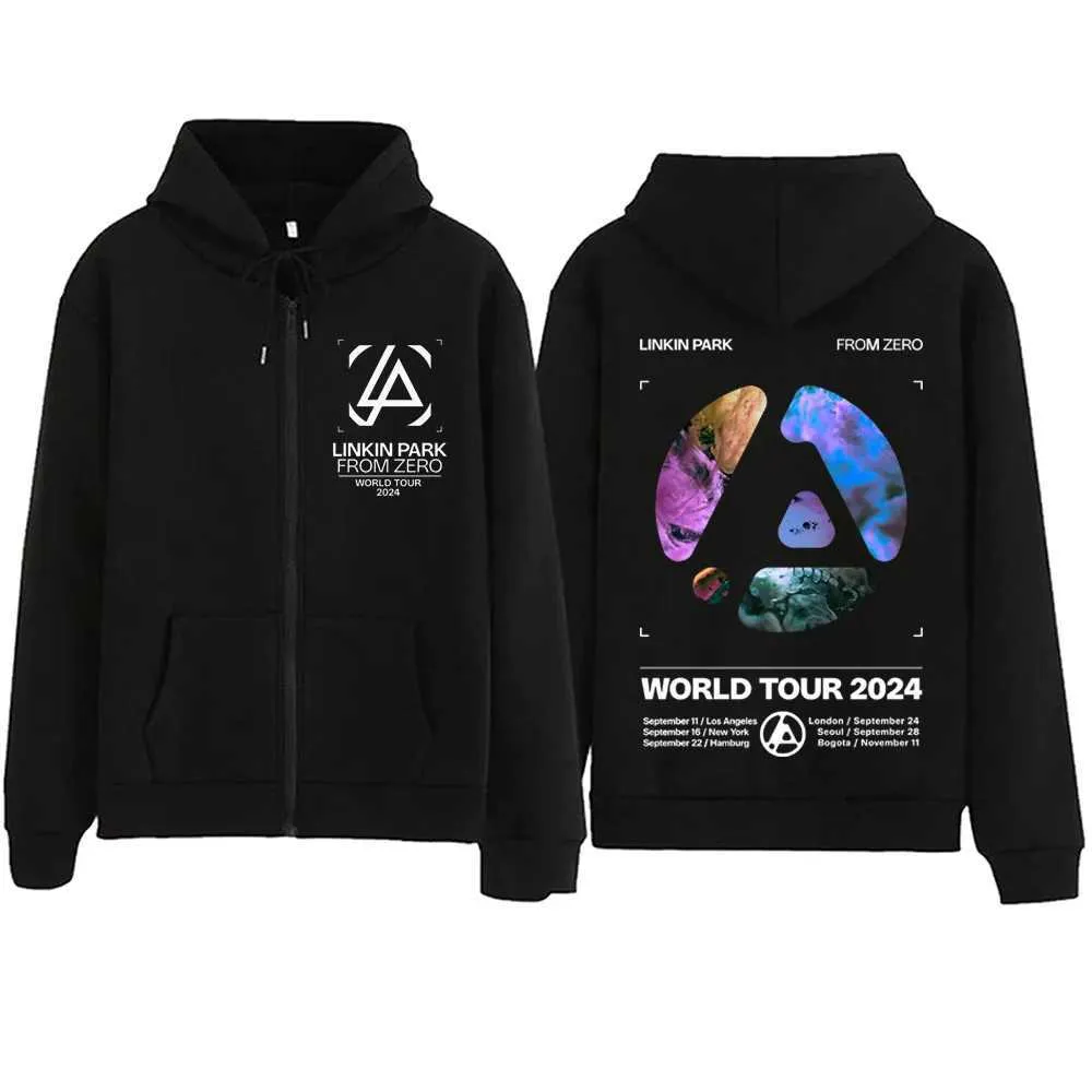 Linkin Park From Zero World Tour Mens Hoodie Harajuku
