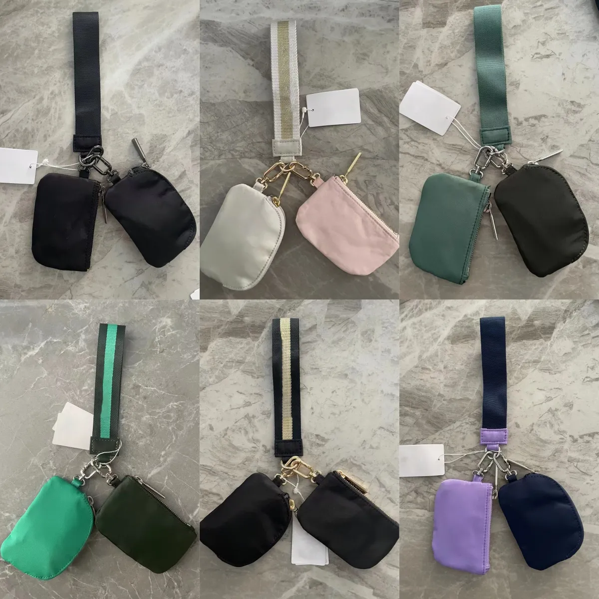 20 pezzi di cordini da polso in neoprene per sublimazione, portachiavi, braccialetto in neoprene