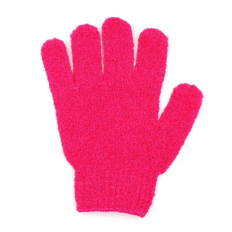 3 Peeling-Handschuhe, Schwarz – Für Schonendes Körperpeeling In Der Dusche, 15 X 21 Cm