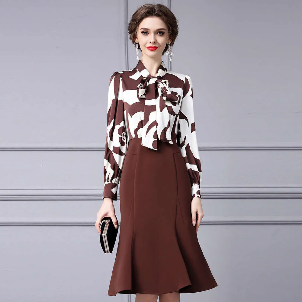 Imperial Style Dress For Women Bow Tie Strap Splicing Hip Hugging Fish Tail Skirt Autumn Fashion From Clothing959421, $126.18 In Bulk | DHgate.Com Imperial Style Dress For Women Bow Tie Strap Splicing Hip Hugging Fish Tail Skirt Autumn Fashion From Clothing959421, $126.18 In Bulk | DHgate.Com