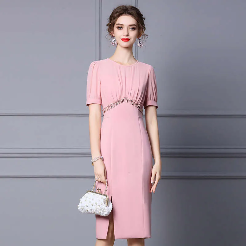 strapless open back dress Pink Belted Short Dress – Fledgling Wings
