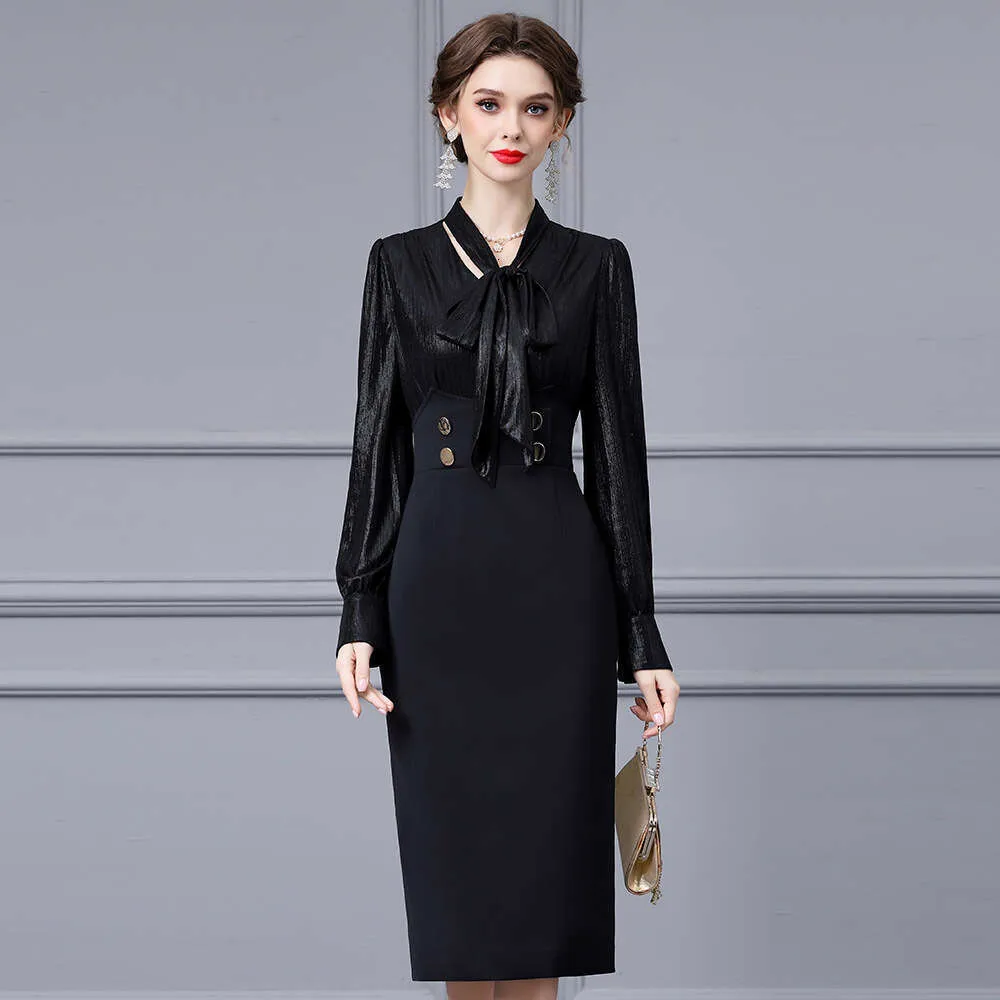 best slimming black dress Lightweight Slyvie Black Midi Dress for Moms - Lovemere
