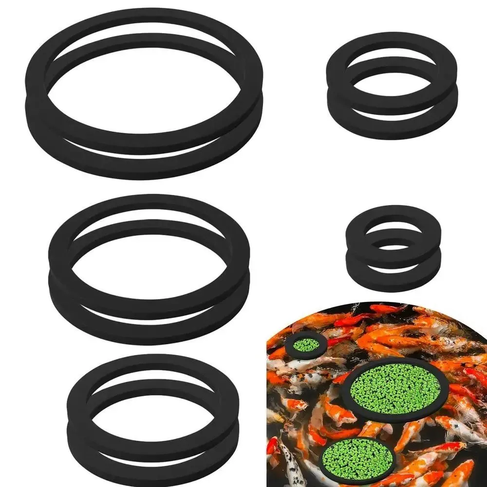 Aquarium Feeding Rings Set - Fish Tank Grass Blocking Rings, Floating ...