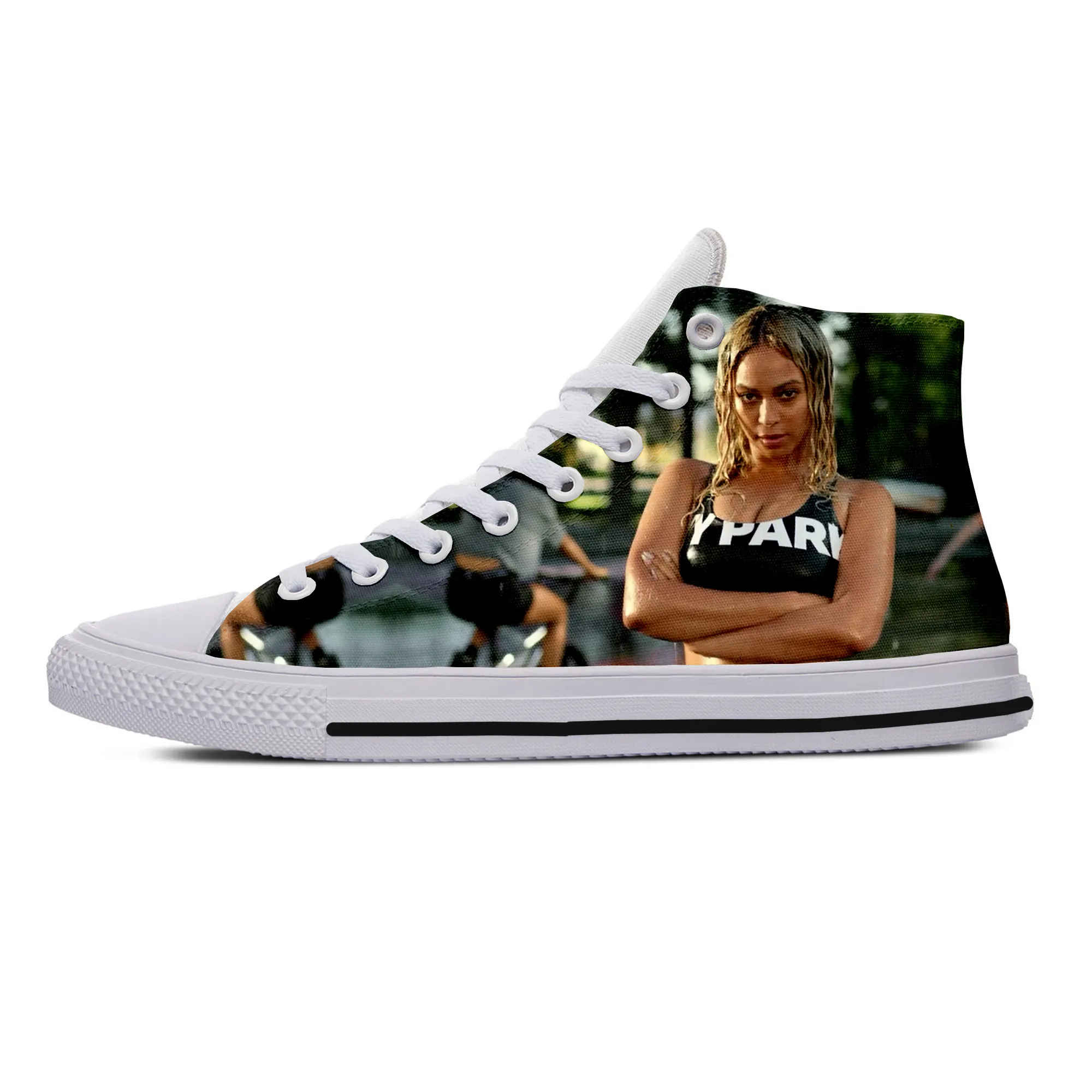Beyonce High Top Sneakers For Men And Women ... From Dhchicboutique ...