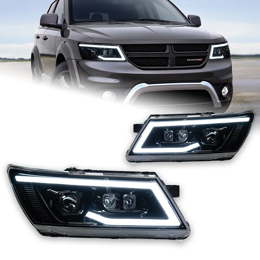 For Dodge Journey 2010-2019 - 6x 6000K LED Headlight+Fog Light - Foto 2