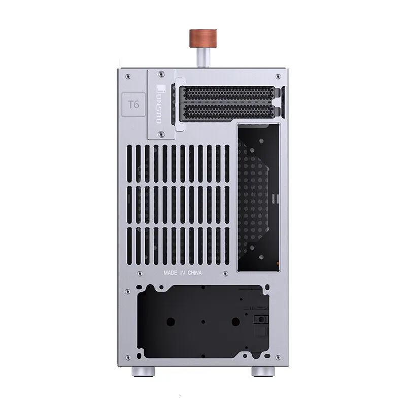Compact ITX Computer Case With Aluminum Alloy Shell & Handle, Supports ...