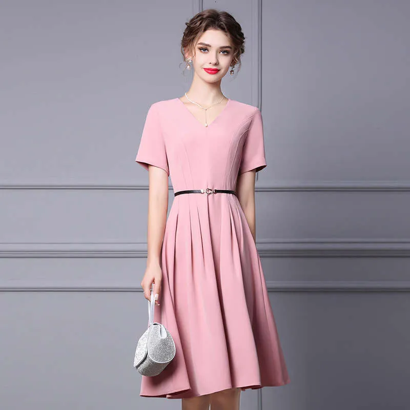 strapless open back dress PRETTYGARDEN Women's Casual Midi Dresses Square Neck Short Sleeve Smoc main image 0