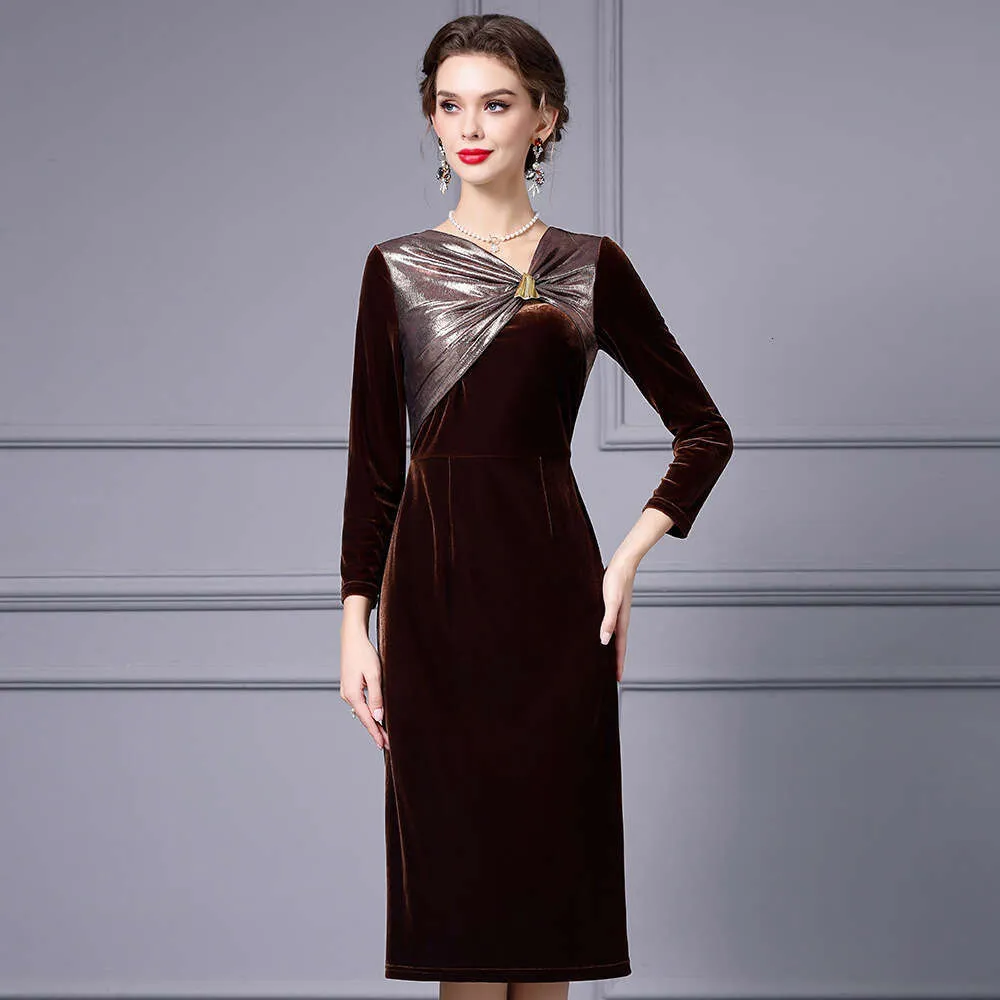 princess polly baby blue dress womens velvet fit slit dress christmas holiday date main image 0
