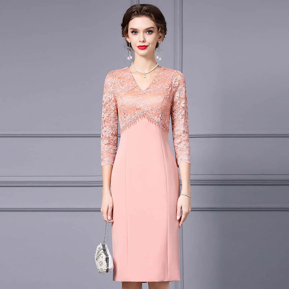 chinese dress ladies WORK THE ROOM LACE MAXI DRESS – AKIRA main image 0