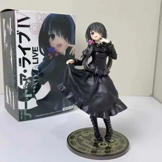 Kurumi Tokisaki 7.87 in Date A Live Anime PVC Action Figure Black Dress  Casual Wear from Dhgate Action & Toy Figures - price 12.41