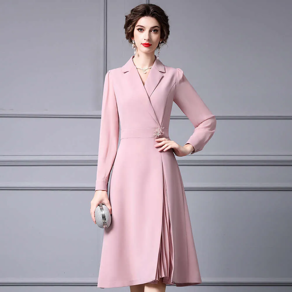 slim fit dress slacks Pink Petals Falling Gown– Teuta Matoshi main image 0