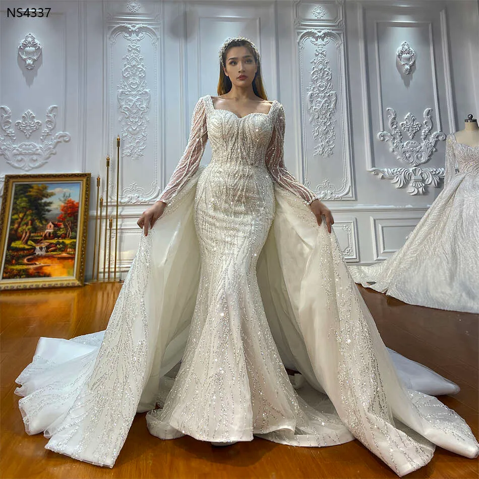 Hot Sale Two In One Mermaid Wedding Dress ... From Babynice888, $1,063.7 |  DHgate.Com