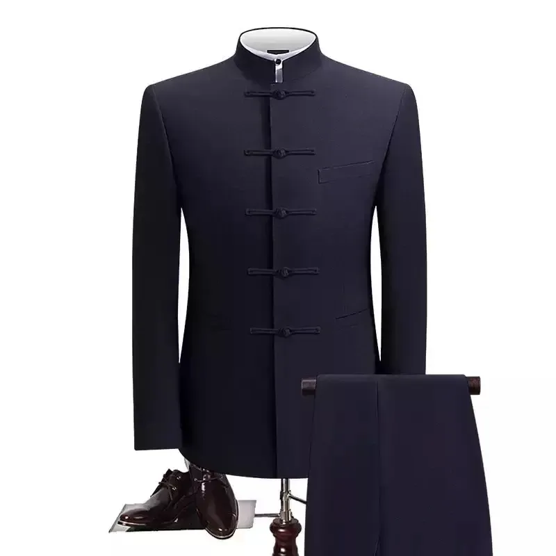 Formal Men Suits With Stand Collar Custom... From 86,64  | DHgate