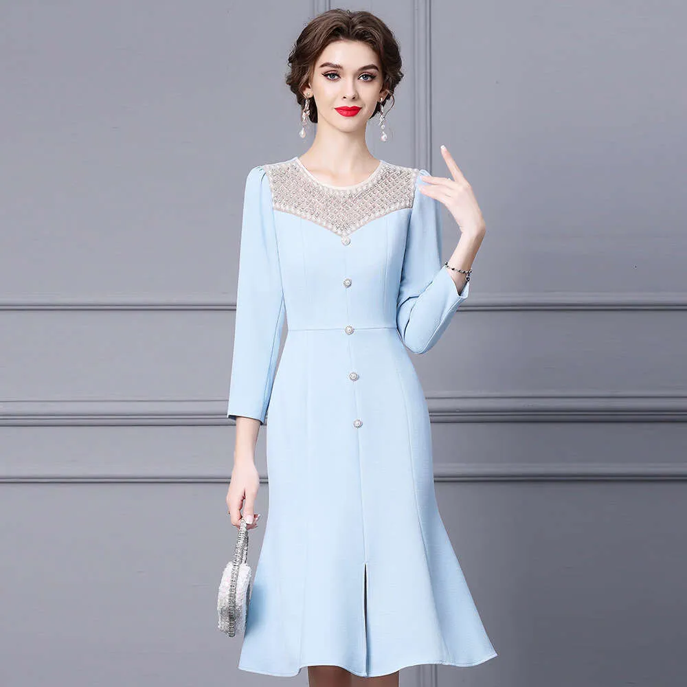 light blue quince dress Light Blue Quinceanera Dress Lace Vestidos de 15 Anos Birthday Party P –  jkprom main image 1