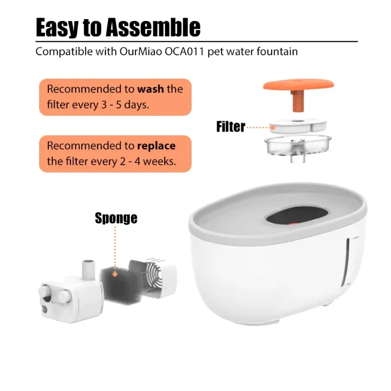 battery powered cat water fountain uk PETLIBRO Dockstream App Monitoring Water Fountain main image 1