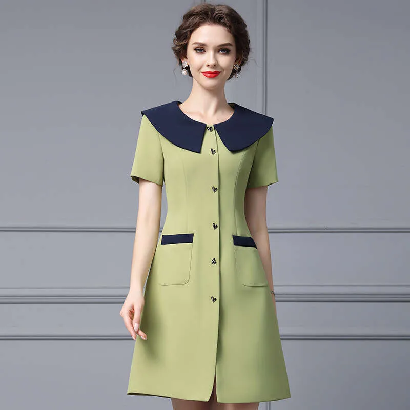 French Dress 2024 New Womens Summer Gentle Wind Green... From  Clothing959421, $88.38 | DHgate.Com