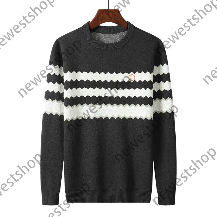 Premium Wool Blend Sweater: Embroidered Letter Design, Slim Fit, Luxury  Shop Now!