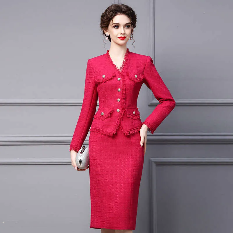 slim fit dress slacks Plus Size Western Plaid Balloon Sleeves Boutique Fall Fashion Dress main image 0
