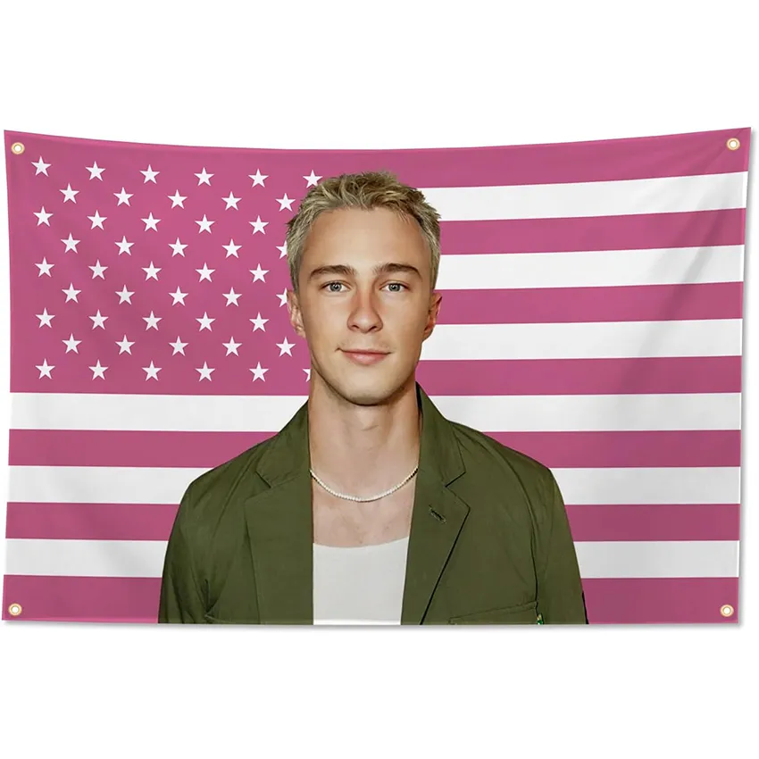 Personalisiertes Amerikanische Flagge Poster | Individueller Text & Bild | Für Zimmer, Party & Events