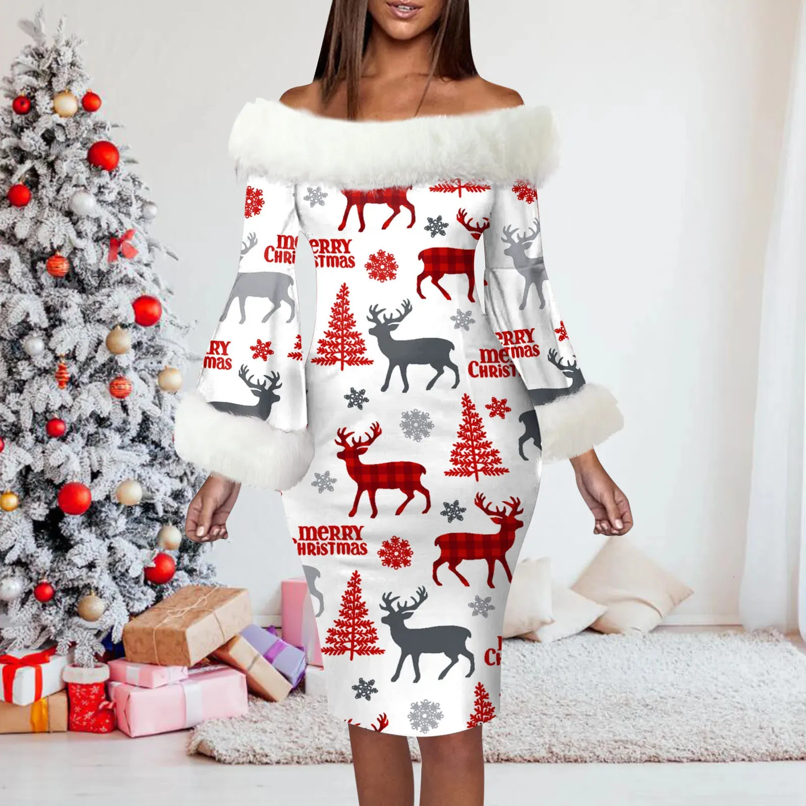 Elegant Long Sleeve Christmas Dress - Premium Women's Holiday Party Gowns - Shop Now! from Dhgate Basic & Casual Dresses - price 57.22 Elegant Long Sleeve Christmas Dress - Premium Women's Holiday Party Gowns - Shop Now! from Dhgate Basic & Casual Dresses - price 57.22