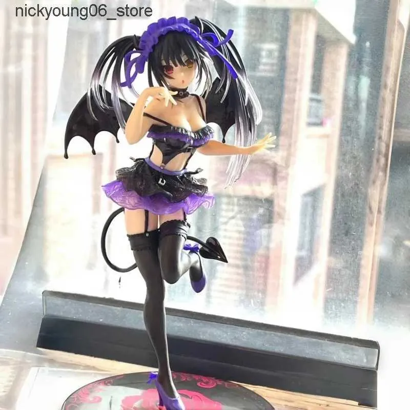 Action Toy Figures Hot Classic Kurumi Tokisaki Figure Model