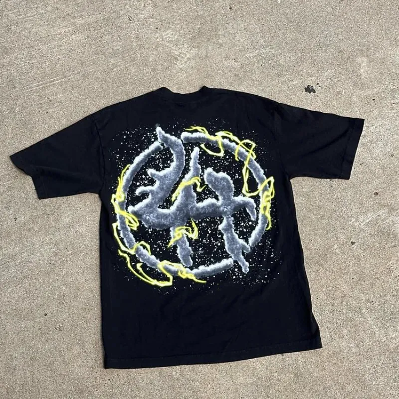 Vintage Lost Hills Skull Graphic 100% Cotton T Shirt From Kua01
