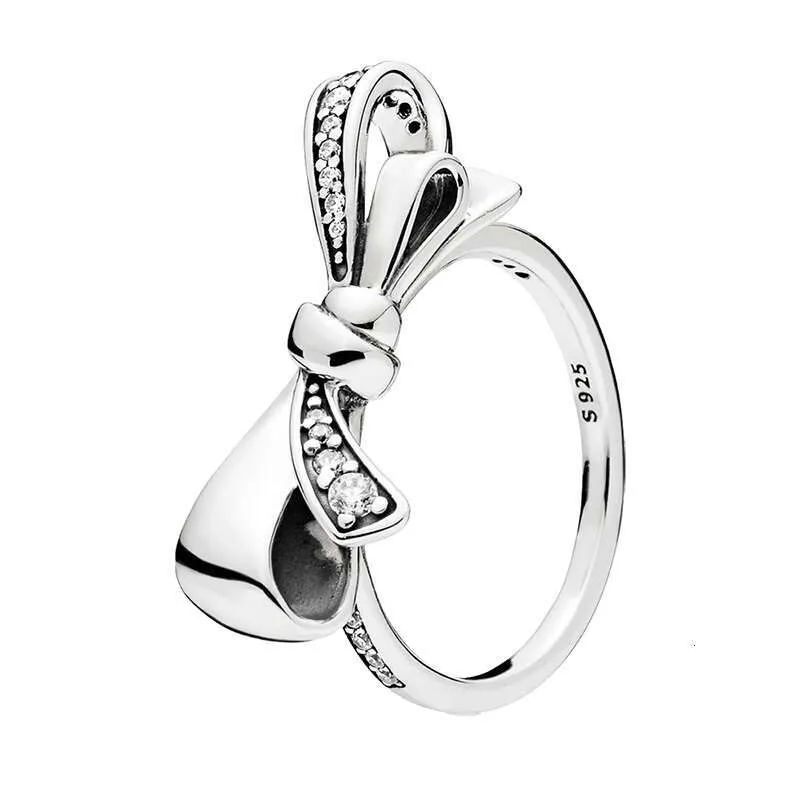 S925 925 Sterling Zilveren Sprankelende Wishbone Engelenvleugel Strik Moeder Hart Heldere Zirkonia CZ Tiara Ringen voor Dames Jubileum_voghion.com