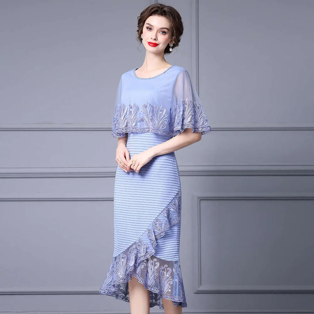knee length dresses for ladies Beige Rochelle Mesh Midi Dress