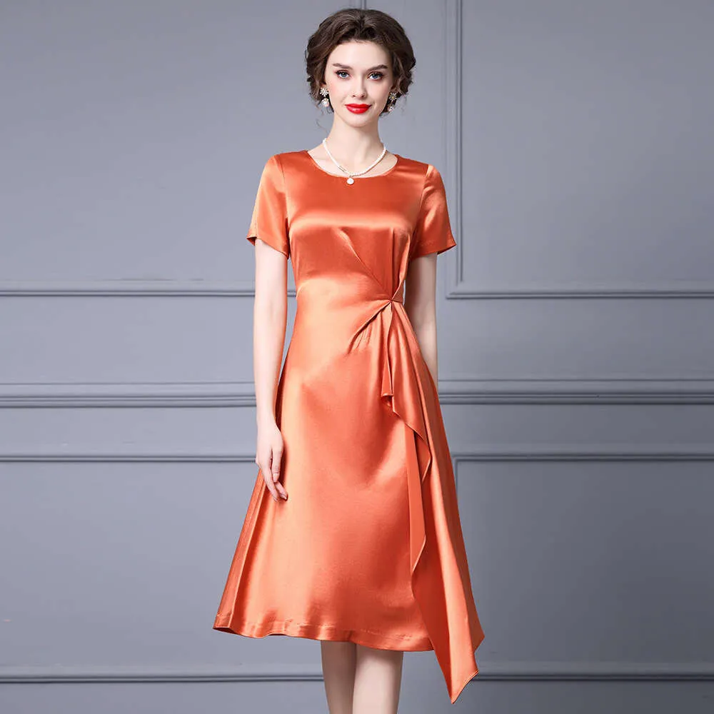 Save Big on Bulk High Waistline Long Dress Elegant High Waist Dresses, A  Line Empire Waist Dress Acetate Midi Dress With Slimming Waist Design,