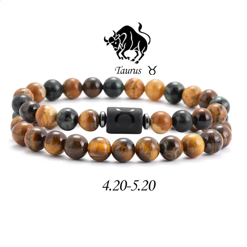 Zodiac Stone Bracelet Set: Natural Gemstones for Leo, Cancer, Taurus  Capricorn Shop Now!