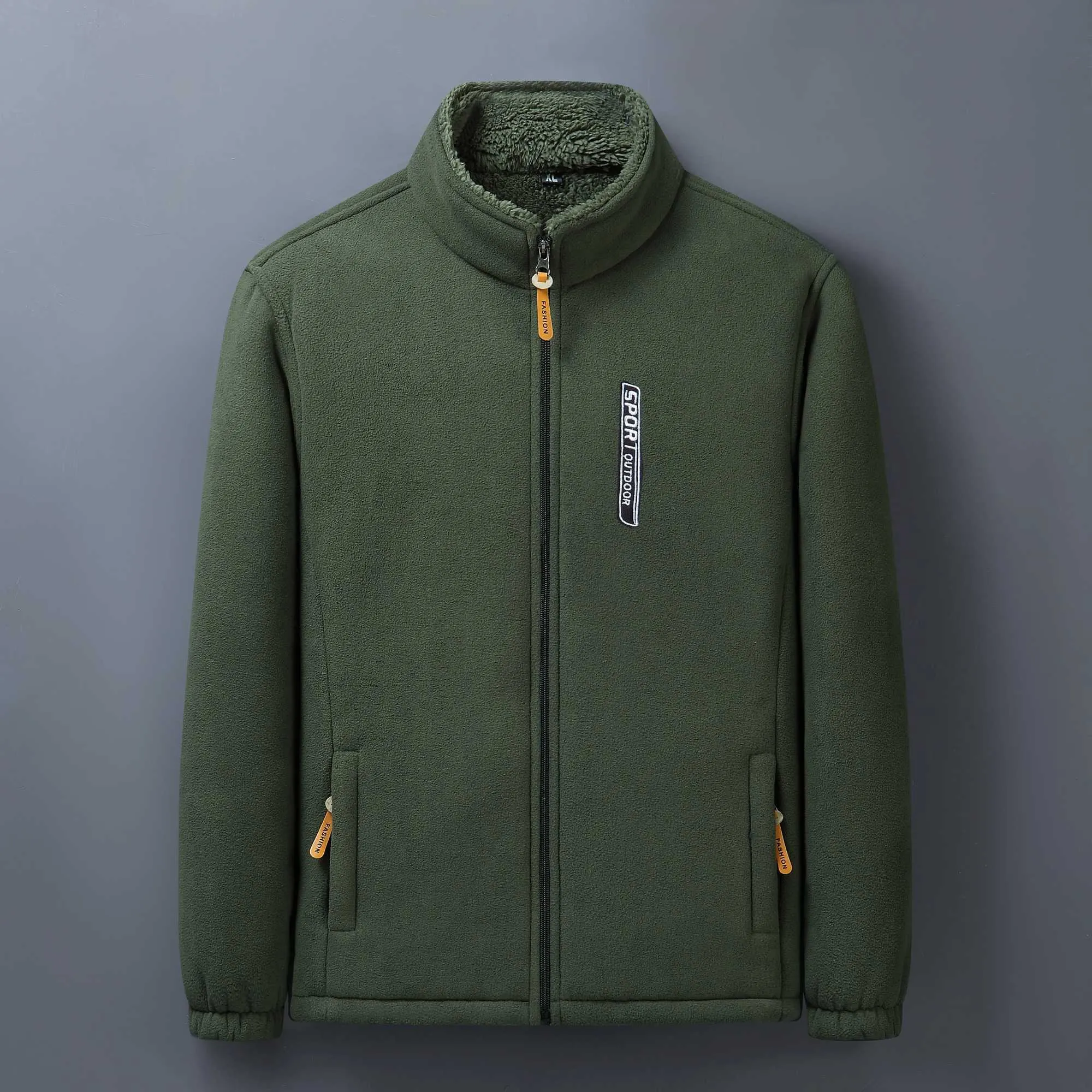 Men Springt Jacket Mens Lightweight Spring Jacket Fleece Leisure... From Jichang_store ...