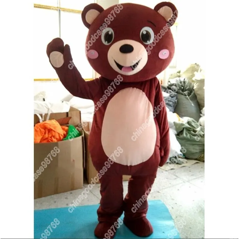 Performance Bear Mascot Costume Halloween Abbigliamento Cartoon
