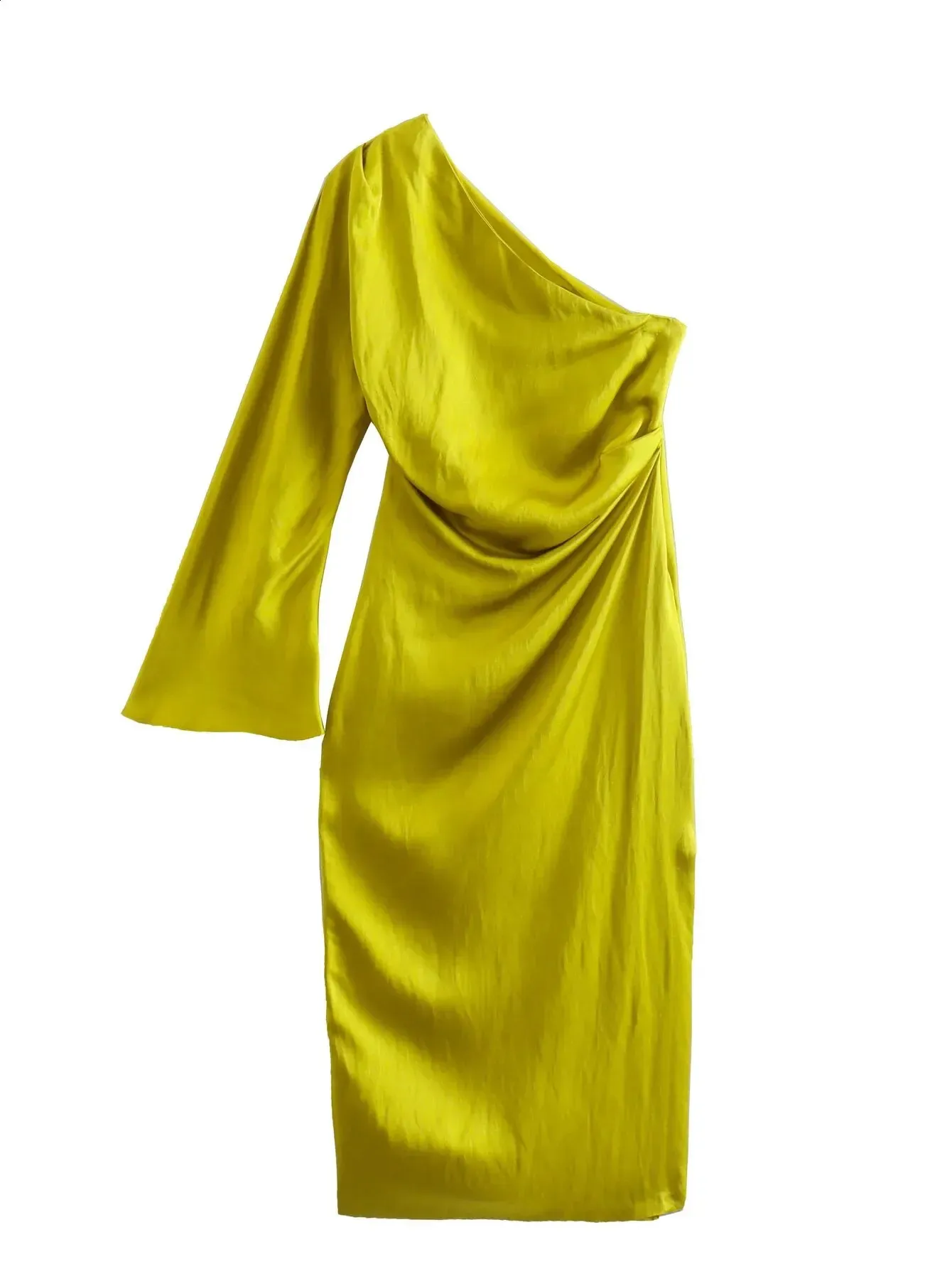 strapless open back dress JASMINE ONE SHOULDER GOWN main image 1