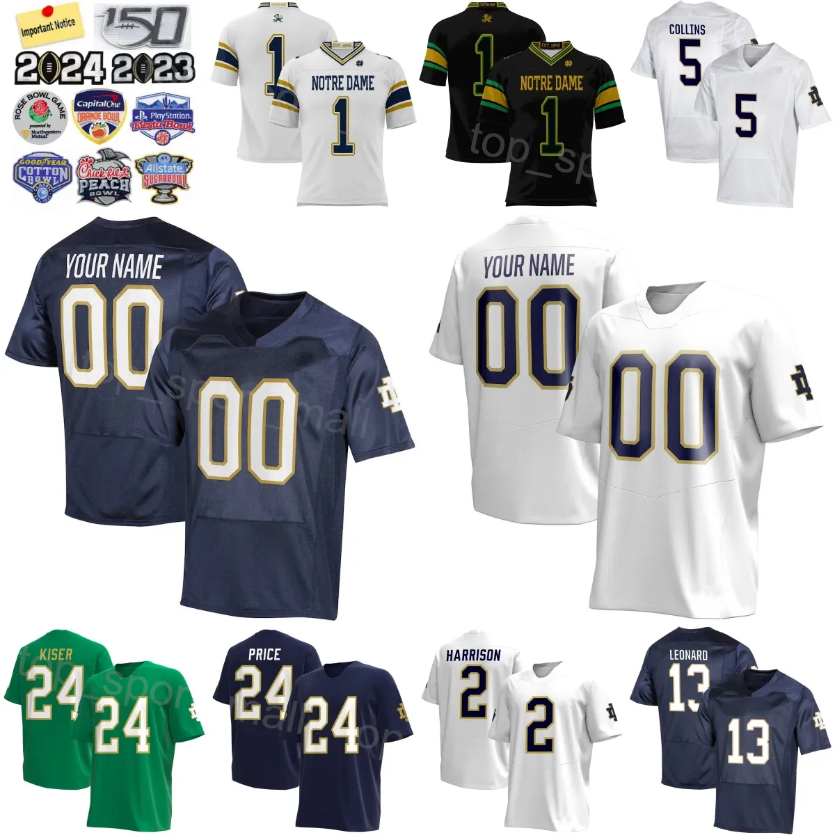 College Football Gifts For Notre Dame Fans Marcus Freeman T-Shirt
