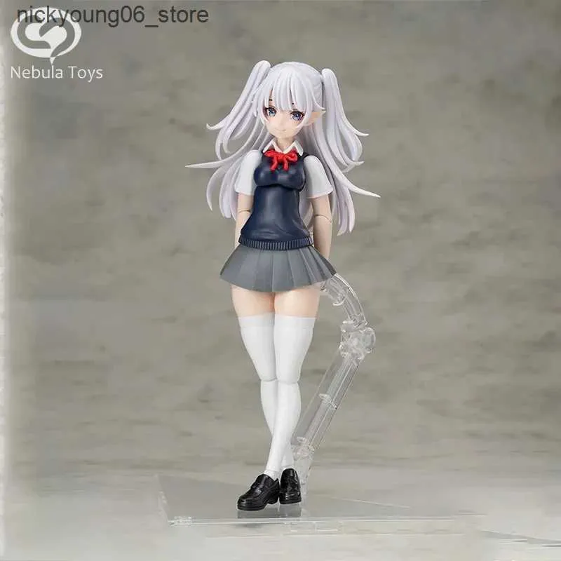 Demon God Kemi Orange Cat Animation Figure Assembly Kit Double Hair ...