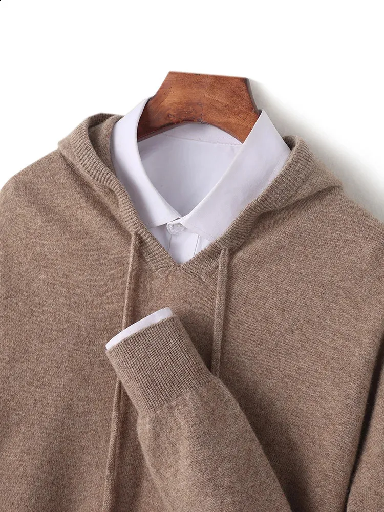 Oralidera Cardigan da Uomo Maglione Lavorato a Maglia Cappotto Invernale in Maglieria Spessa Giacca Collo in Pile Caldo Felpa Manica Lunga con Cerniera Intera, Blu, S