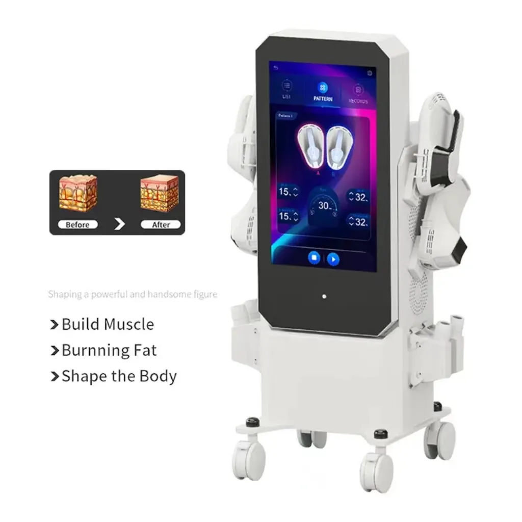 Merlin Muscle Machine Premium Body Sculpting Machine: EMS Muscle Stimulation, Fat Burning ...