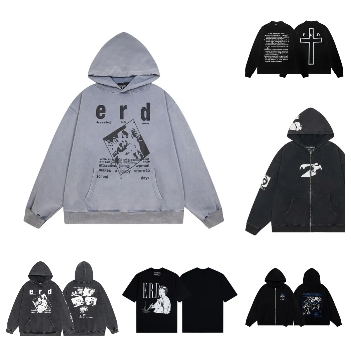 Wholesale ERD Enfants Riches Deprimes High End Graphic Tee 